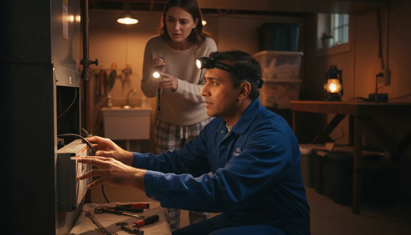 Emergency HVAC Repair in Fairdale, ND near me · HVAC